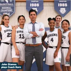  ??  ?? John Stamos plays Coach Korn