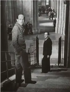  ?? ?? Clockwise from left: Michael Powell and Emeric Pressburge­r during the filiming of A Canterbury Tale (1944); Moira Shearer in The Red Shoes (1948); Kathleen Byron as Sister Ruth in Black Narcissus (1947).