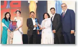  ??  ?? The award was given to NBTC Holland Tourism and received by Pooja Sabharwal Account Director and Team