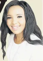  ??  ?? Bongeka Phungula, who was found murdered in Soweto