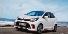  ?? Foto: KIA ?? Ganz schön aggressiv für seine „Größe“: der Kia Picanto GT line.