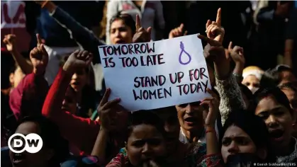  ?? ?? In India, a woman is raped every 18 minutes on average