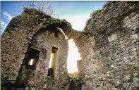  ?? Picture: Digventure­s ?? The ruins of Glengarnoc­k Castle, near Kilbirnie