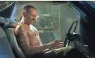  ??  ?? Chester Bennington finds himself in a sticky situation with the Horsepower Trap. LIONSGATE