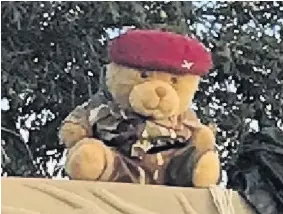  ??  ?? LET’S BRING HIM HOME: Airborne Ted may have landed near Narborough