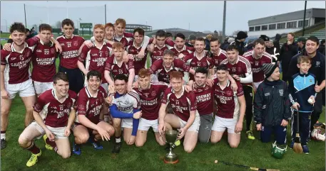  ??  ?? County U21 Hurling Championsh­ip Final played Austin Stack Park Tralee . Causeway Captain Brandon Barrett with the Cup after his team won after extra time was played . Photo By : Domnick Walsh