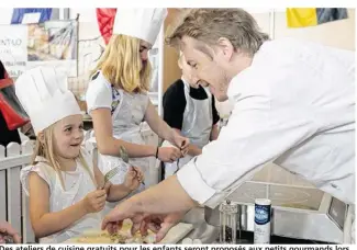  ??  ?? Des ateliers de cuisine gratuits pour les enfants seront proposés aux petits gourmands lors de cette 15e édition de Toute la mer sur un plateau (photo d’archive).
