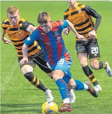  ??  ?? Kai Kennedy was on loan at Inverness Caley Thistle.