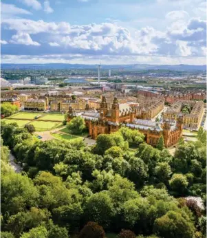  ??  ?? Glasgow is leading the world with its green credential­s