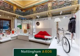  ??  ?? Left V&A’s new gallery space features 250 objects, including (clockwise from below) Marcel Breuer’s ‘B33’ chair for Thonet; ‘Progress Pride Flag’ by Daniel Quasar; Virgil Abloh’s ‘Sculpture’ bag for Ikea; Philippe Starck’s ‘Juicy Salif’ for Alessi; British road signage system designed by Margaret Calvert and
Jock Kinneir in the 1960s