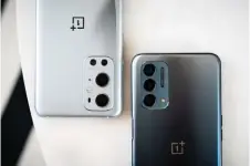  ??  ?? No Hasselblad here: Oneplus 9 Pro camera (left) and Oneplus Nord N200 5G camera (right).