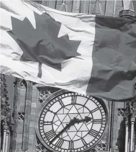  ?? FILE PHOTO ?? The Peace Tower, symbol of Canada’s federal government.