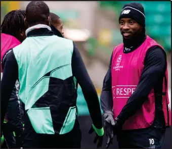  ??  ?? Celtic striker and Parisian Moussa Dembele has impressed his old France youth team-mate Areola