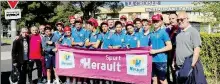  ?? - Crédits : Hérault Sport ?? Les U15 étaient ravis de cette journée