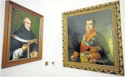  ?? ?? Réplica del cuadro de Francisco de Goya (derecha) que se ha encontrado en Madrid.