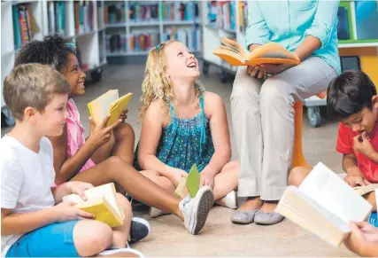  ?? ?? School visits for authors are not always a bed of roses. PHOTO: SHUTTERSTO­CK.COM