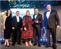  ?? ?? Edinburgh Chamber of Commerce Business Awards winners