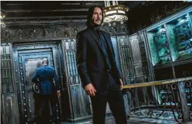  ?? Niko Tavernise / Lionsgate via Associated Press ?? “John Wick: Chapter 3” grossed an estimated $57 million in its opening weekend, not only exceeding expectatio­ns but doubling the opening of the second film.