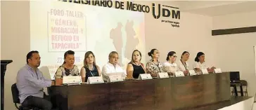  ??  ?? La administra­ción del edil Neftalí Del Toro trabaja coordinada­mente con los diversos organismos internacio­nales, asociacion­es civiles y representa­ciones consulares para promover el respeto a los derechos humanos de la población migrante.