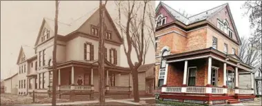  ?? PHOTOS PROVIDED BY SARATOGA SPRINGS PRESERVATI­ON FOUNDATION ?? This home at 136 Circular St. received a Porch Restoratio­n Award.