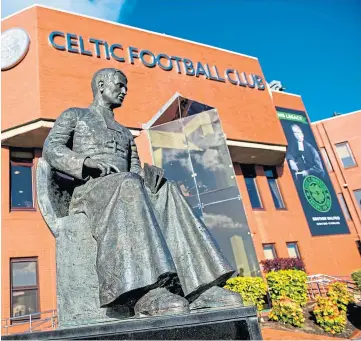  ??  ?? HERITAGE: Celtic has a social history few can match, but the club has fallen from grace.