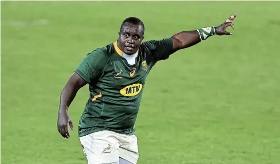  ?? Picture: DAVID ROGERS/GETTY IMAGES ?? WHATEVER IT TAKES: Springbok prop Trevor Nyakane says he went into the second Test against the Lions with confidence because of good preparatio­n