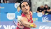  ?? AP ?? Denmark great Peter Gade feels the celebrity status of players like PV Sindhu has given badminton the fillip in India.
