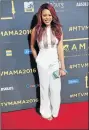  ?? Picture: FILE ?? MAMA MIA: Natasha Thahane on the red carpet at the MTV Mama nomination­s earlier this year