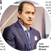  ?? ?? Luca Bergamini 60 anni