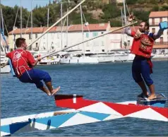  ?? (Photo DR) ?? Ajourd’hui, pour la Saint-Pierre les Francs Jouteurs Mandréens seront sur l’eau de heures à  heures avant la bénédictio­ns de bateaux, et le Balèti en soirée.