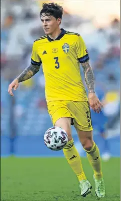  ??  ?? Lindelof, nuevo capitán de Suecia tras la Eurocopa.