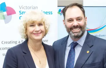  ??  ?? Victorian Small Business Commission­er Judy O’Connell and Victorian Minister for Small Business, Innovation and Trade Philip Dalidakis will be guest speakers at the free Warragul business breakfast on Tuesday, March 20.