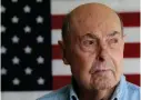  ??  ?? This April 17, 2014, file photo shows Ray Lambert, a combat veteran of the D-Day invasion, at his home in Seven Lakes, N.C.