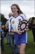  ??  ?? St Pat’s captain Kirsty Dunne.