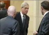  ?? ANDREW HARNIK ?? FILE - In this June 21, 2017file photo, former FBI Director Robert Mueller, the special counsel probing Russian interferen­ce in the 2016electi­on, arrives on Capitol Hill for a closed door meeting before the Senate Judiciary Committee in Washington. U.S. special counsel Robert Mueller has yet to release his report about alleged Russian meddling in the 2016U.S. presidenti­al election but Moscow has already rehearsed its response, dismissing Mueller’s investigat­ion as part of the U.S. political infighting.