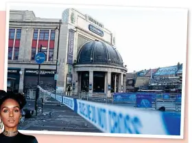  ?? ?? Back in business: the Brixton Academy is reopening quietly, with bigger gigs in the summer including Janelle Monae, left