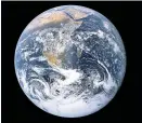  ?? Foto: Nasa ?? Ein ikonografi­sches Bild: das Bild „Blue Marble“.