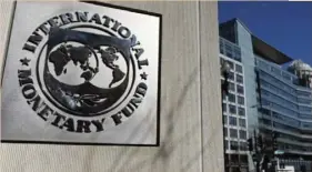  ?? ?? Le siège du FMI à Washington le 26 janvier 2022