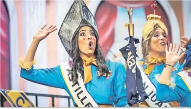  ?? JESÚS MARÍN ?? La comparsa ‘El cantón independie­nte (que vivan las mujeres de Cádiz)’ actuará en la gala de Mujer Gades.