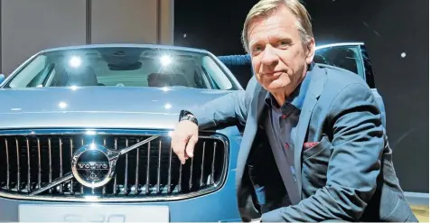  ?? Foto: Uli Deck, dpa ?? Einst war der Schwede Hakan Samuelsson MAN Chef. Heute lenkt er den Autoherste­ller Volvo – und das mit Erfolg.
