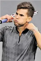  ?? BILD: SN/APA/AFP ?? Thiem schnauft vor den ATP-Finals noch einmal durch.