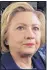  ??  ?? CLINTON: Touting work in Congress for New York