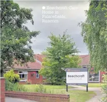  ??  ?? Beechcroft Care Home in Palacefiel­ds, Runcorn