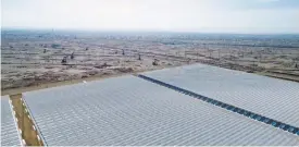  ??  ?? The integrated solar project will be the first of its kind in the world to use solar steam and solar electricit­y to power oilfield operations
