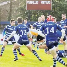  ?? Photo DR ?? Malgré le match à fort enjeu à venir, les promus versaillai­s peuvent être fiers de leur parcours : ils sont quatrièmes et peuvent prétendre aux phases finales.