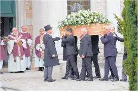  ?? Photo / Basildon Echo ?? The funeral for murdered backpacker Grace Millane took place at Brentwood Cathedral in Essex.