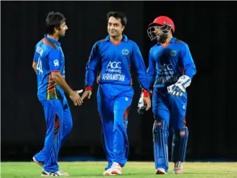  ??  ?? Rashid Khan is one of the most exciting teenagers in world cricket (Getty)