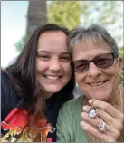  ?? Courtesy photo ?? Pat LoGrasso holds the ring her granddaugh­ter Stephanie Probert helped her find.