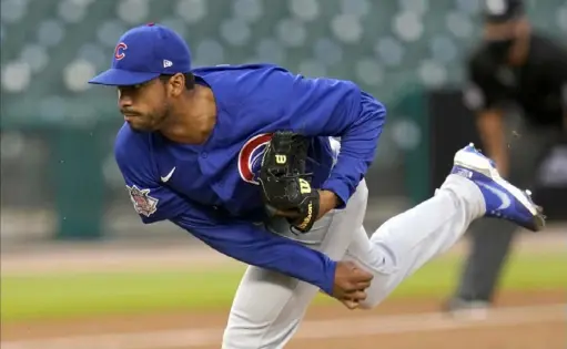  ?? Associated Press ?? Duane Underwood Jr. has one start on his resume — his MLB debut June 25, 2018. Otherwise, he came out of the bullpen for the Cubs, pitching to a 5.20 ERA in 30 career appearance­s.