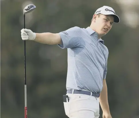  ?? PICTURE: GREGORY SHAMUS/GETTY ?? 0 Bob Macintyre felt his putting was ‘superb’ but his iron play was ‘terrible’ at Winged Foot.